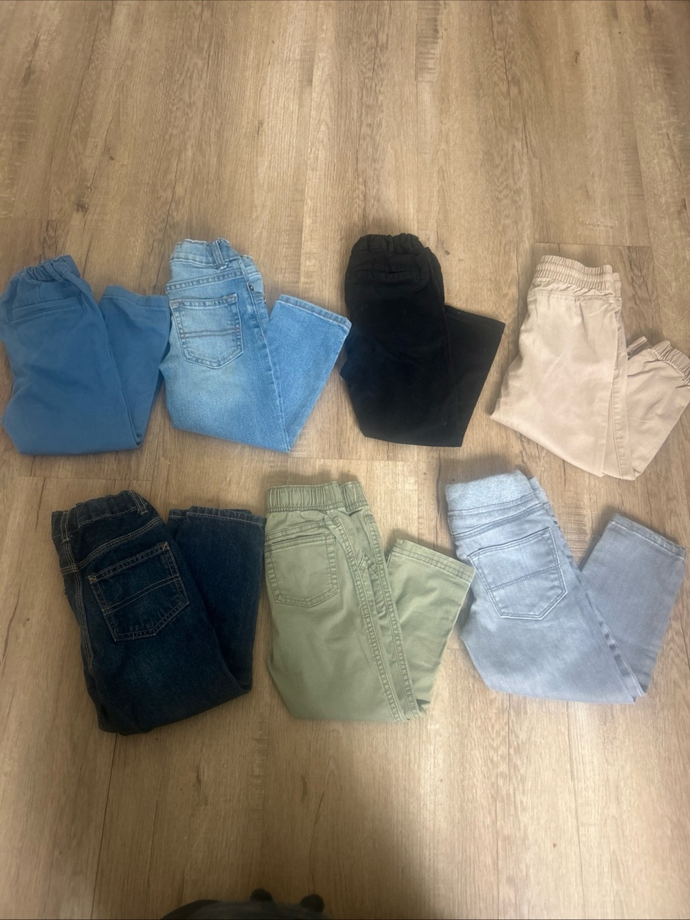 Lot of 7 Toddler Boy Pants Size3T Cat&Jack,OshKosh,H&M, Children’s Place
